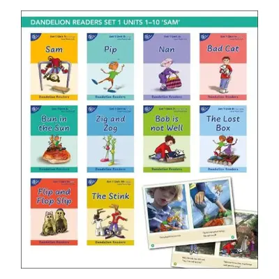 Phonic Books Dandelion Readers Set 1 Units 1-10 - Phonic Books