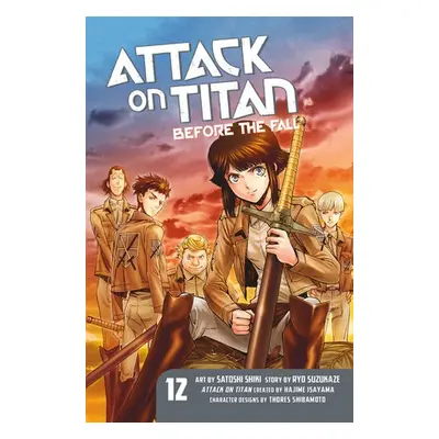 Attack On Titan: Before The Fall 12 - Shiki, Satoshi a Suzukaze, Ryo