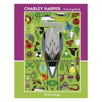 Charley Harper 50 Drawings Coloring Book