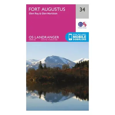 Fort Augustus, Glen Roy a Glen Moriston - Ordnance Survey