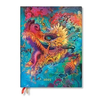 Humming Dragon (Android Jones Collection) Midi 12-month Horizontal Softcover Flexi Dayplanner 20