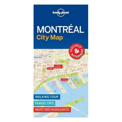 Lonely Planet Montreal City Map - Lonely Planet