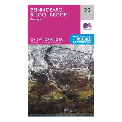 Beinn Dearg a Loch Broom, Ben Wyvis - Ordnance Survey