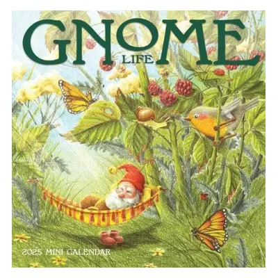 Gnome Life Mini Wall Calendar 2025 - Calendars, Workman