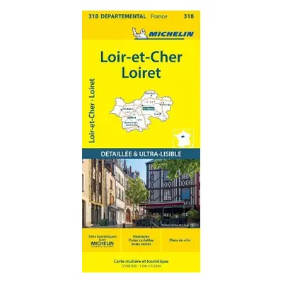 Loiret Loir-et-Cher - Michelin Local Map 318 - Michelin