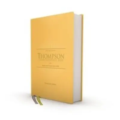 KJV, Thompson Chain-Reference Bible, Hardcover, Yellow Gold, Red Letter, Comfort Print