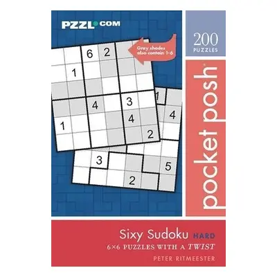 Pocket Posh Sixy Sudoku Hard - Ritmeester, Peter