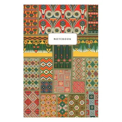 Ancient Egypt Patterns - Albert Racinet A5 Notebook - Racinet, Albert