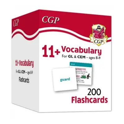 11+ Vocabulary Flashcards for Ages 8-9 - Pack 1 - CGP Books