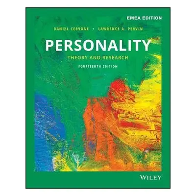 Personality - Cervone, Daniel (University of Illinois at Chicago) a Pervin, Lawrence A. (Rutgers