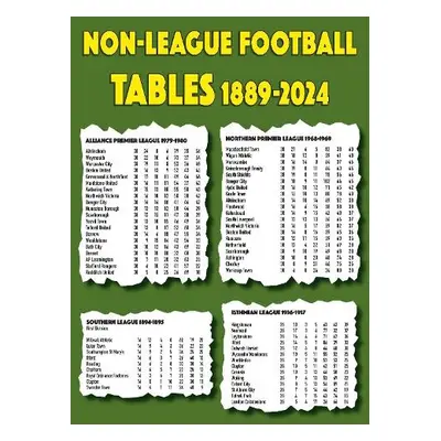 Non-league Football Tables 1889-2024 - Robinson, Michael