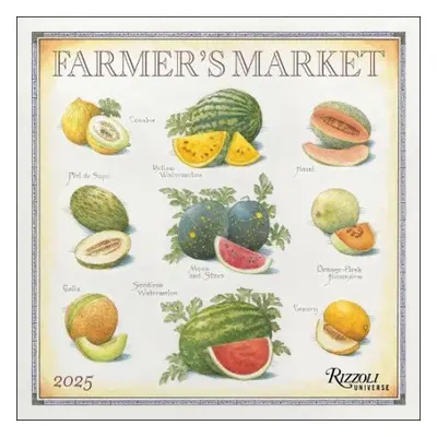 Farmer's Market 2025 Wall Calendar - Burgoyne, John