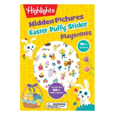 Easter Hidden Pictures Puffy Sticker Playscenes