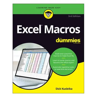 Excel Macros For Dummies - Kusleika, Dick