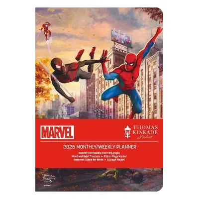 Marvel's Spider-Man and Friends: The Ultimate Alliance by Thomas Kinkade Studios 12-Month 2025 M