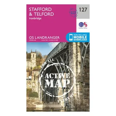 Stafford a Telford, Ironbridge - Ordnance Survey