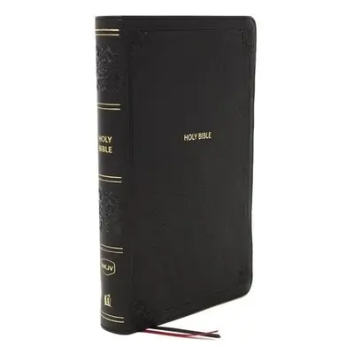 NKJV, End-of-Verse Reference Bible, Personal Size Large Print, Leathersoft, Black, Red Letter, C