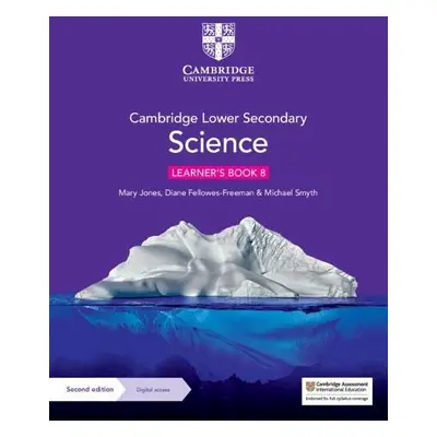 Cambridge Lower Secondary Science Learner's Book 8 with Digital Access (1 Year) - Jones, Mary a 