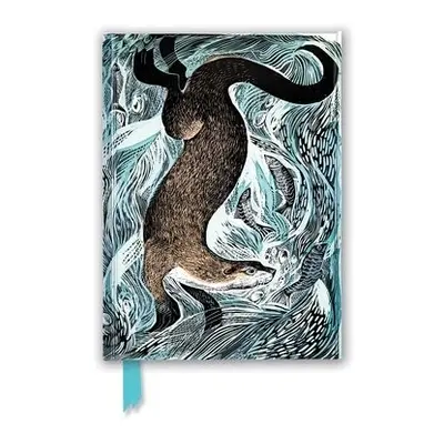 Angela Harding: Fishing Otter (Foiled Journal)