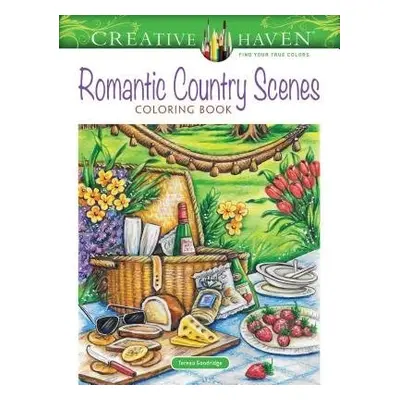 Creative Haven Romantic Country Scenes Coloring Book - Goodridge, Teresa