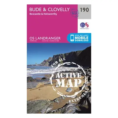 Bude a Clovelly, Boscastle a Holsworthy - Ordnance Survey