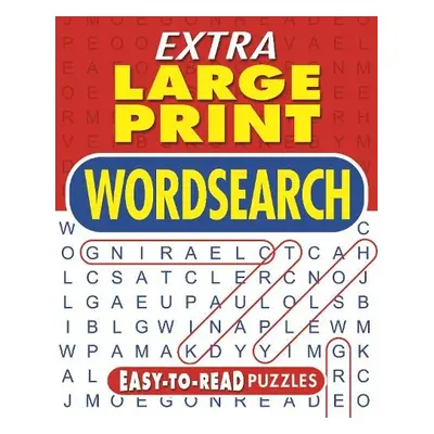 Extra Large Print Wordsearch - Saunders, Eric