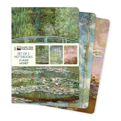 Claude Monet Set of 3 Standard Notebooks