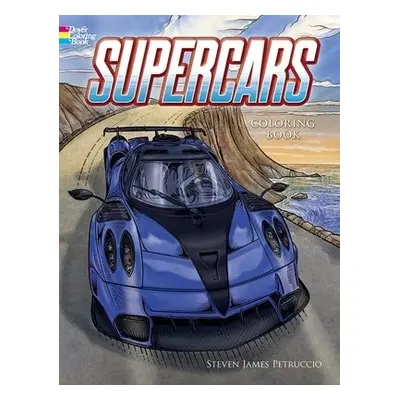 Supercars Coloring Book - Petruccio, Steven James