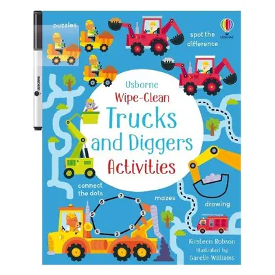 Wipe-Clean Trucks and Diggers Activities - Robson, Kirsteen