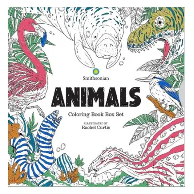 Animals: A Smithsonian Coloring Book Box Set - Institution, Smithsonian a Curtis, Rachel