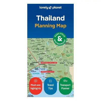 Lonely Planet Thailand Planning Map - Lonely Planet