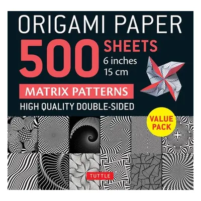 Origami Paper 500 sheets Matrix Patterns 6" (15 cm)