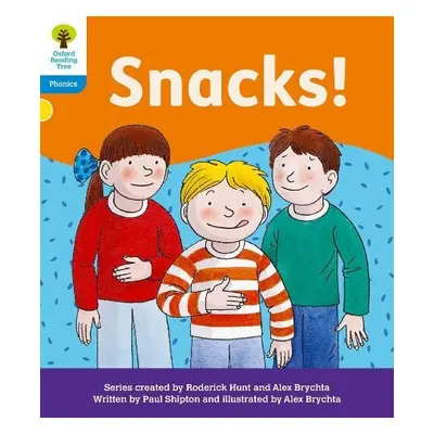 Oxford Reading Tree: Floppy's Phonics Decoding Practice: Oxford Level 3: Snacks! - Shipton, Paul