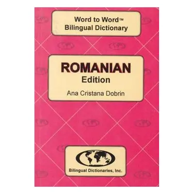 English-Romanian a Romanian-English Word-to-Word Dictionary - Sesma, C.