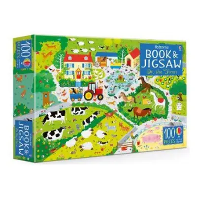 Usborne Book and Jigsaw On the Farm - Robson, Kirsteen