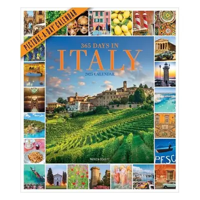 365 Days in Italy Picture-A-Day® Wall Calendar 2025 - Schultz, Patricia a Calendars, Workman