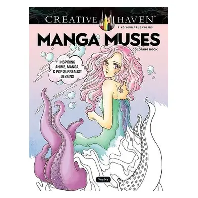 Creative Haven Manga Muses Coloring Book - Ma, Vera