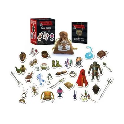 Dungeons a Dragons: Bag of Holding Magnet Set - Dinon, Brenna a Dragons, Dungeons a