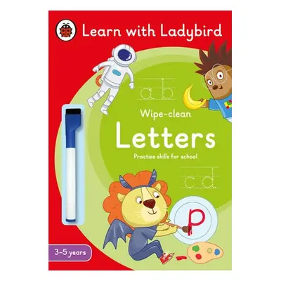 Letters: A Learn with Ladybird Wipe-Clean Activity Book 3-5 years - Ladybird