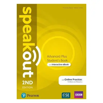 Speakout 2ed Advanced Plus Student’s Book a Interactive eBook with MyEnglishLab a Digital Resour