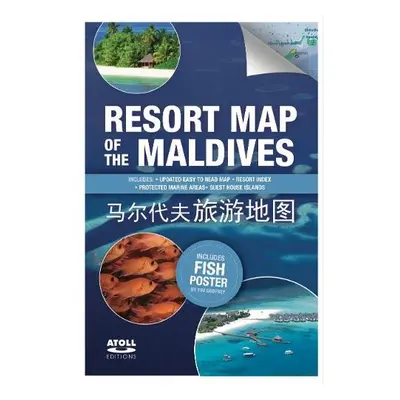 Resort Map of the Maldives - Godfrey, Tim