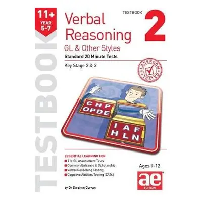 11+ Verbal Reasoning Year 5-7 GL a Other Styles Testbook 2 - Curran, Stephen C. a Vokes, Warren 