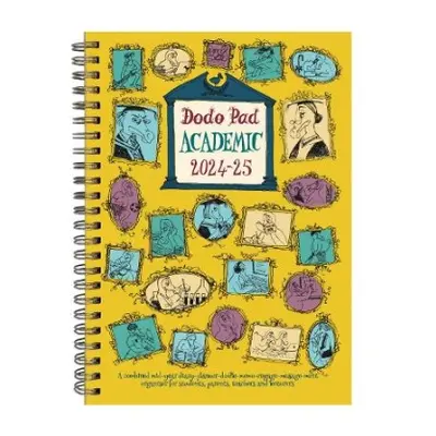 Dodo Pad Academic 2024-2025 Mid Year Desk Diary, Academic Year, Week to View - Dodo, Lord