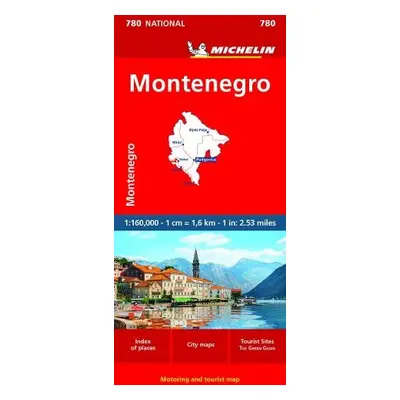 Montenegro - Michelin National Map 780 - Michelin