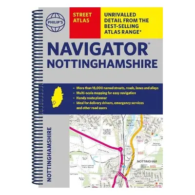 Philip's Navigator Street Atlas Nottinghamshire - Philip's Maps