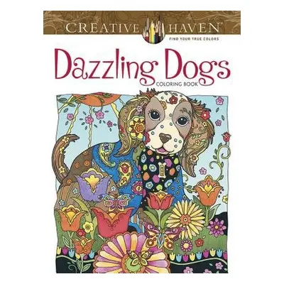 Creative Haven Dazzling Dogs Coloring Book - Sarnat, Marjorie