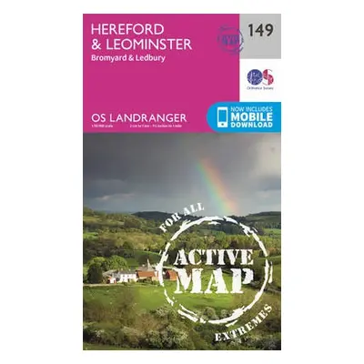 Hereford a Leominster, Bromyard a Ledbury - Ordnance Survey