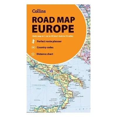 Collins Map of Europe - Collins Maps