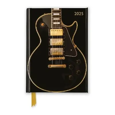 Black Gibson Guitar 2025 Luxury Pocket Diary Planner - Week to View