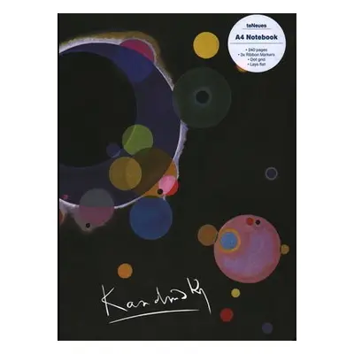 Several Circles, Vasily Kandinsky A4 Notebook